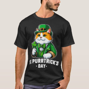 T-shirt St patrick Catricks Day Chats Saint Pattys Femmes