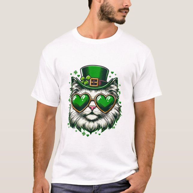 T-shirt St Patrick Day Graphic Cute (Devant)