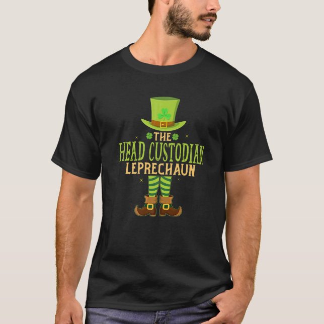 T-shirt St patrick de correspondance du gardien en chef Le (Devant)