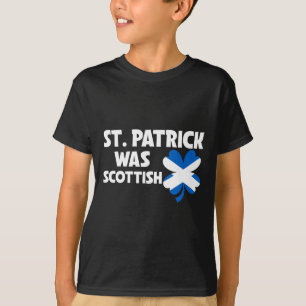 T-shirt St Patrick était le drapeau écossais patriotique S