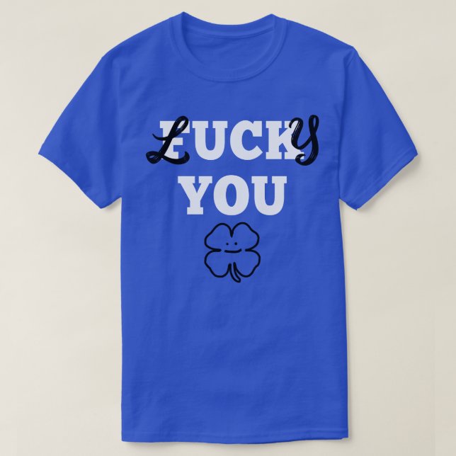 T-shirt St patrick Lucky You (Design devant)