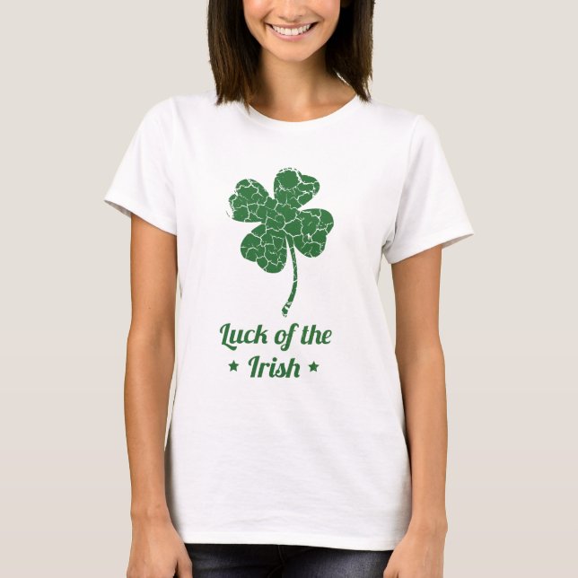 T-shirt st patrick malheureux (Devant)