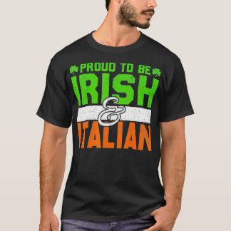 T-shirt St patrick Paddys Day Irish Italien Green Gift