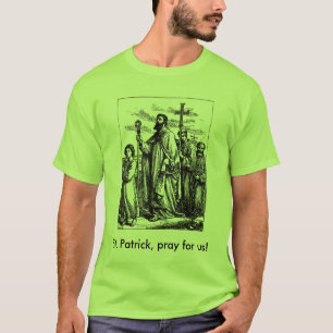 T-shirt St Patrick, patron de chemise de l'Irlande