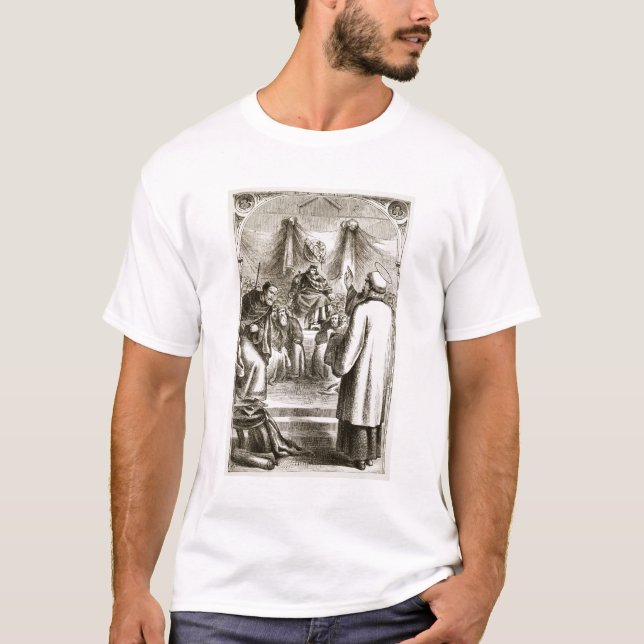 T-shirt St Patrick prêchant chez Tara, 'du trias Thu (Devant)