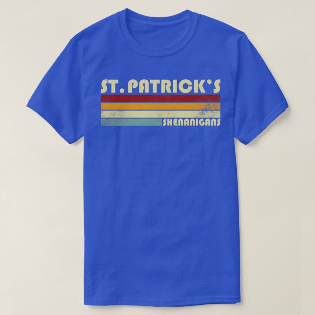 T-shirt St patrick rétro (Design devant)