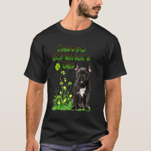 T-shirt St Patrick S Day Chien Français Chien Irlandais Fo