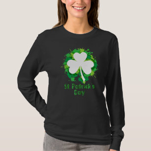 T-shirt St Patrick S Day Clover Green Irlande Clover