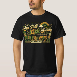 T-shirt St. Patrick’s Day en plein swing irlandais