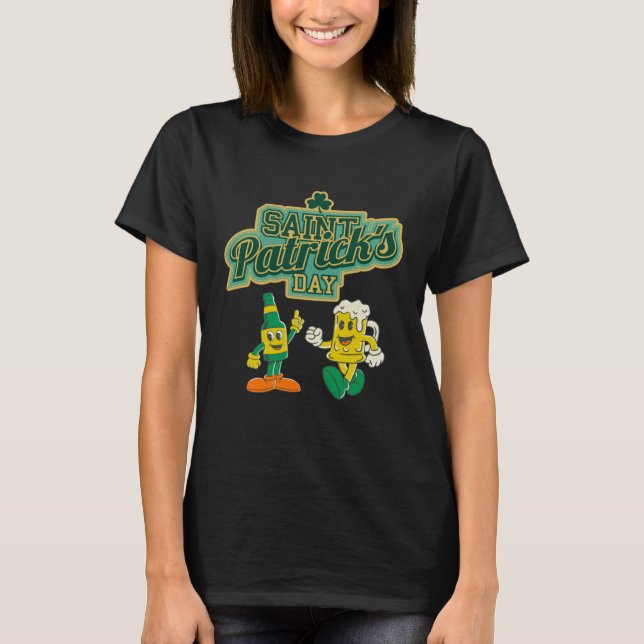 T-shirt St Patrick s Day Irish American Pride St Paddy s L (Devant)