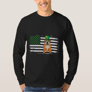 T-shirt St Patrick S Day Us Drapeau Irlandais Français Bul