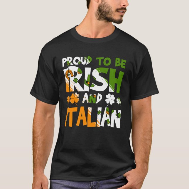 T-shirt St Patrick s jour de la Saint-Patrick irlandais it (Devant)