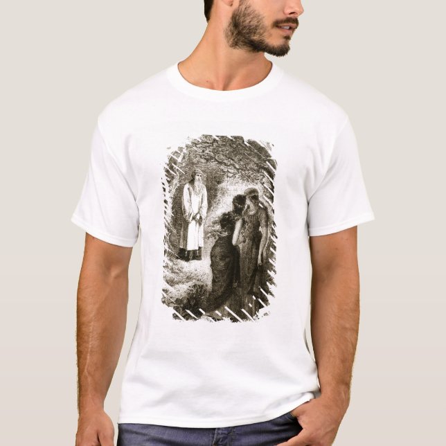 T-shirt St Patrick s'est réuni par des vierges dans le (Devant)