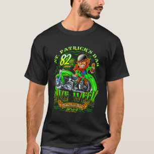 T-shirt St Patrick’ Semaine Vélo Jour Daytona Plage Flor