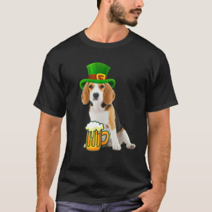 T-shirt St Patrick's Day Beagle Drôle irlandais