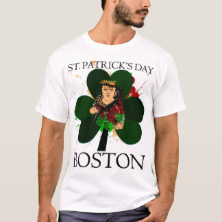 T-shirt St. Patrick's Day Boston Tee
