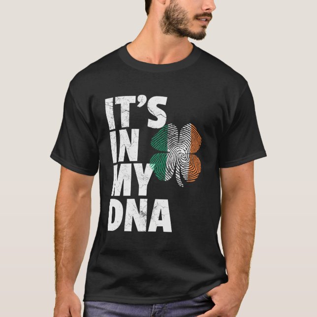 T-shirt St Patrick'S Day C'Est Dans Mon Drapeau Irlandais  (Devant)
