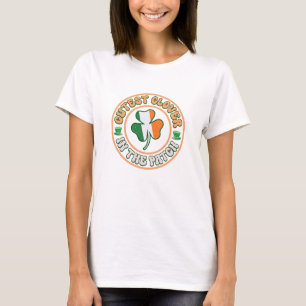 T-shirt St. Patrick's Day Charm Cutest Clover dans le Patc