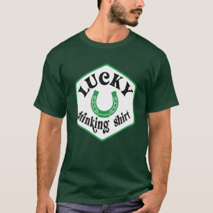 T-shirt St. Patrick's Day Chirt à boire chanceux