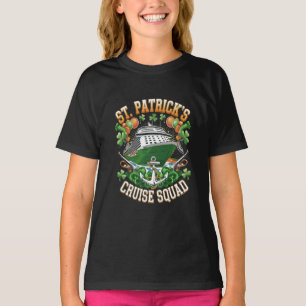 T-shirt St Patrick's Day Cruise Squad 2025 Family Correspo