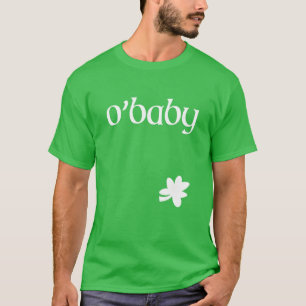 T-shirt St. Patrick's Day Grossesse Faire-part O'baby St.