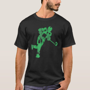 T-shirt St. Patrick's Day Hockey Irish Boys Saint Paddy's