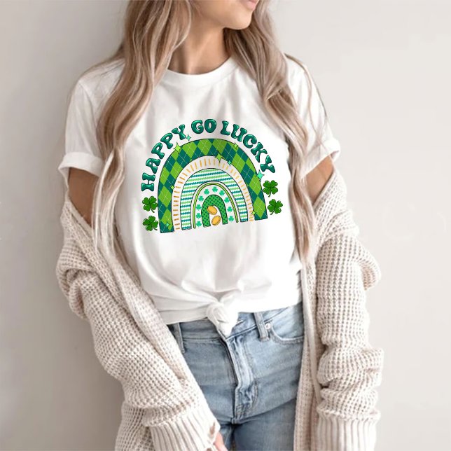 T-shirt St. Patrick's Day Howdy Go Lucky (Créateur téléchargé)
