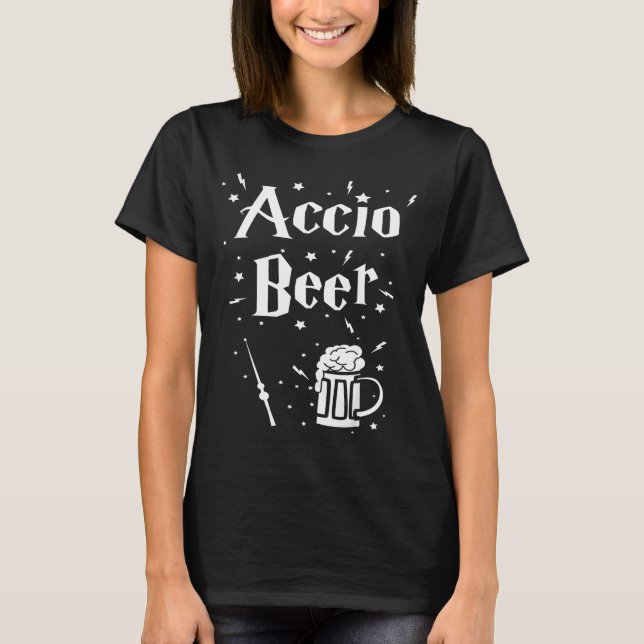 T-shirt St. Patrick's Day Iri - Accio Bière Drôle  (Devant)