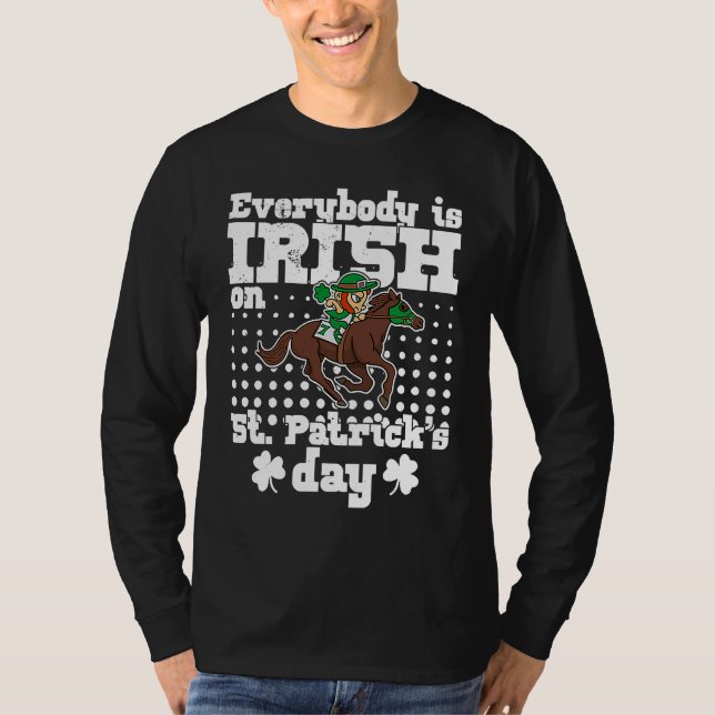 T-shirt St Patrick's Day Irish Ireland Booze Gaelic Drinki (Devant)