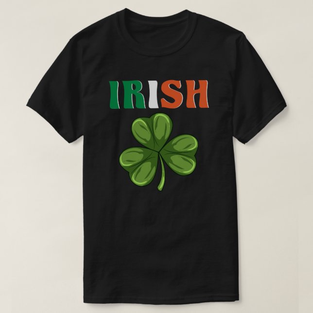 T-shirt St. Patrick's Day - Irlandais (Design devant)