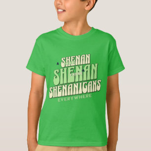 T-shirt St. Patrick's Day Irlandais Shenanigan Funny Boys