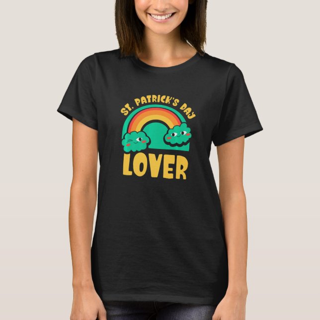 T-shirt St Patrick's Day Lover Irish Ireland St. Patricks  (Devant)