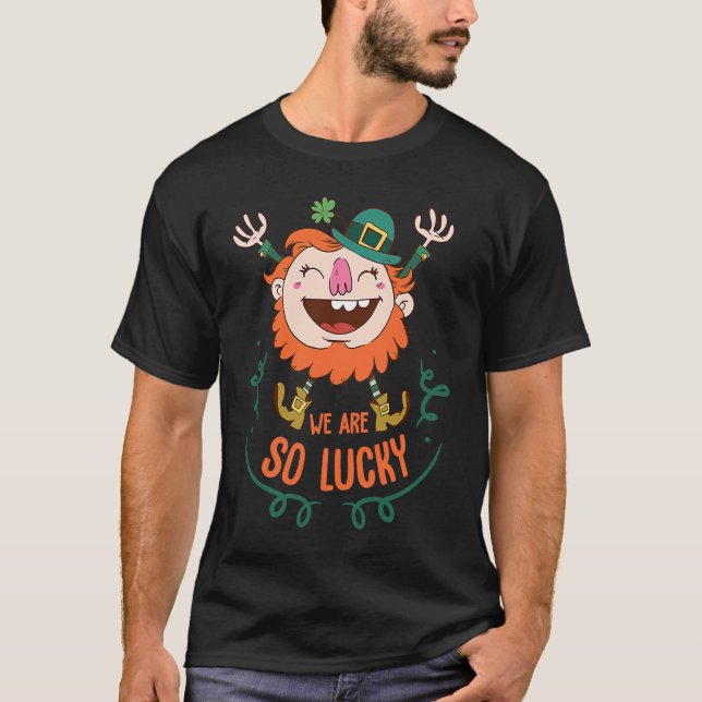 T-shirt St Patrick's Day Outfit  We have Glück (Devant)