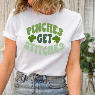 T-shirt St Patrick's Day Pinches Super obtenir des points