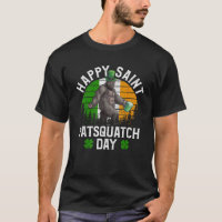 St Patrick's Day Sasquatch Irish Bigfoot Green Bee