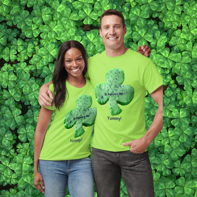 T-shirt St. Patrick's Day Shamrock Cookie Unisex (St. Patrick's Day Shamrock Cookie Unisex T-Shirt)