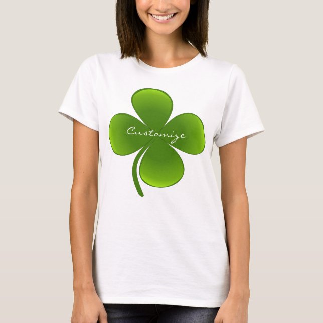 T-shirt St Patrick's Day Shamrocks Thunder_Cove (Devant)