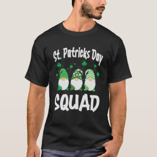 T-shirt St Patrick's Day Squad Amusants Irlandais Gnomes