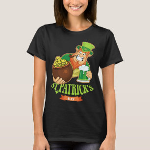 T-shirt St Patrick's Day Top Irish Beer C Green Luck