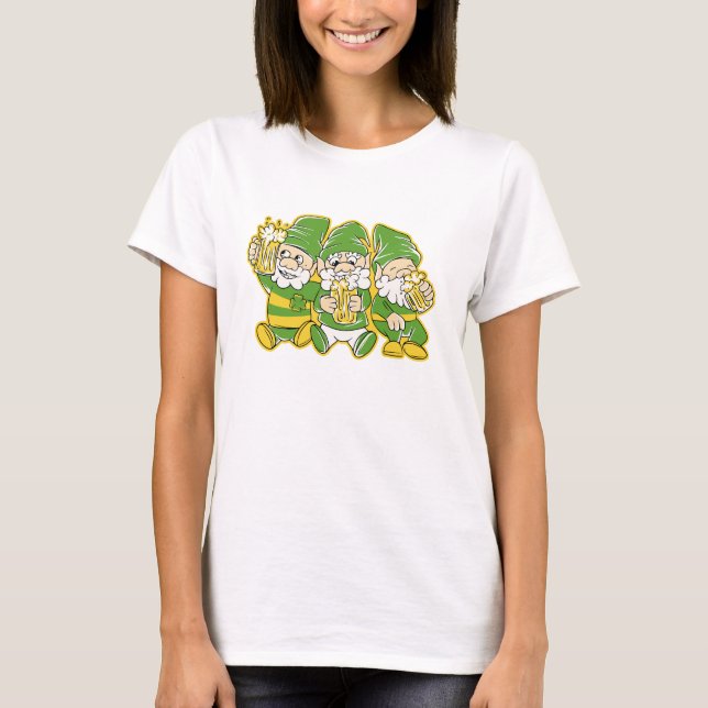 T-shirt St. Patricks Gnomes (Devant)
