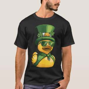 T-shirt St Patricks Jour Canard en caoutchouc 1