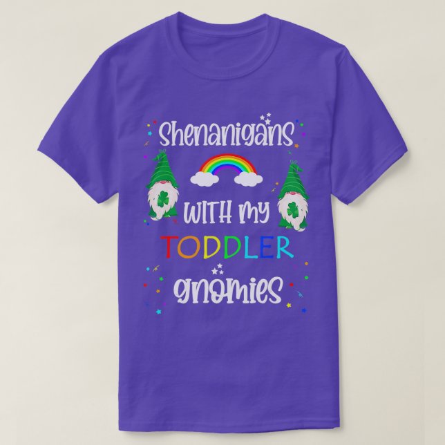T-shirt St Patrick's Toddler Garderie mignonne Enseignant  (Design devant)