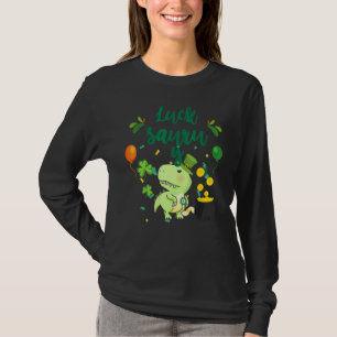 T-shirt St Patricku2019s Rex Lucky Saurus Dinosaur St Pat