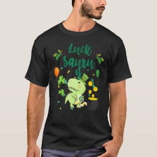 T-shirt St Patricku2019s Rex Lucky Saurus Dinosaur St Pat