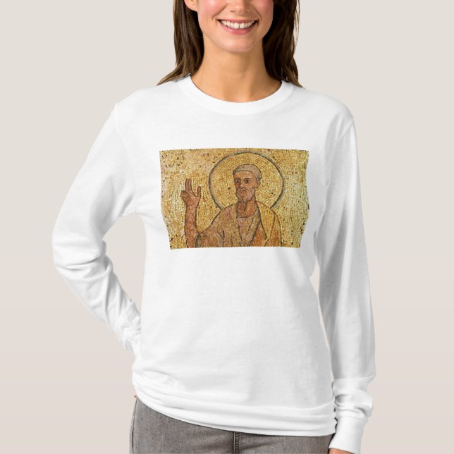 T-shirt St Peter, de la crypte de St Peter, ANNONCE c.700 (Devant)
