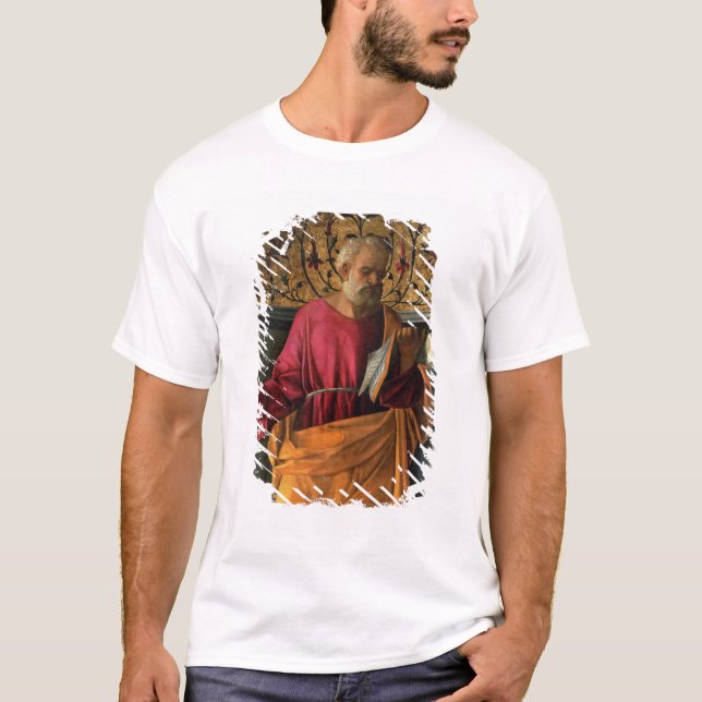 T-shirt St Peter (tempera sur la toile) (Devant)