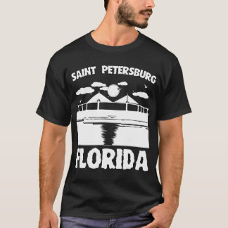 T-shirt St Petersbourg, la Floride - conception de pont de