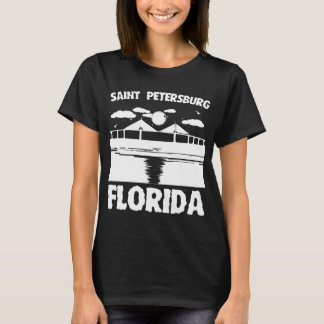 T-shirt St Petersbourg, la Floride - conception de pont de