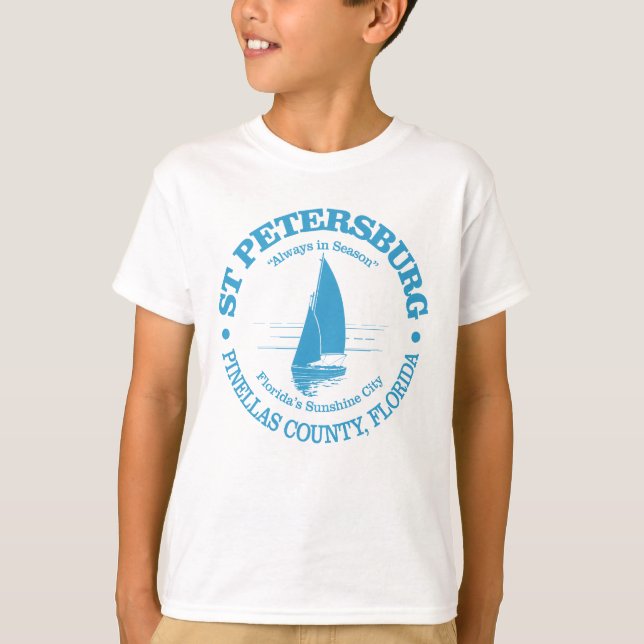 T-shirt St Petersburg Fl (tortue de mer) (Devant)
