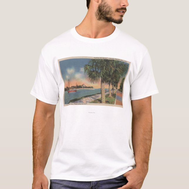 T-shirt St Petersburg, FL - vue de pot de café (Devant)